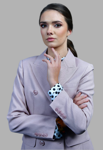 Pink suit