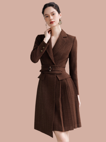 Brown dress