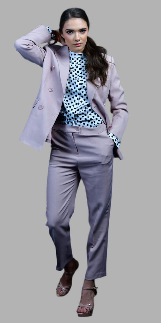 Pink suit
